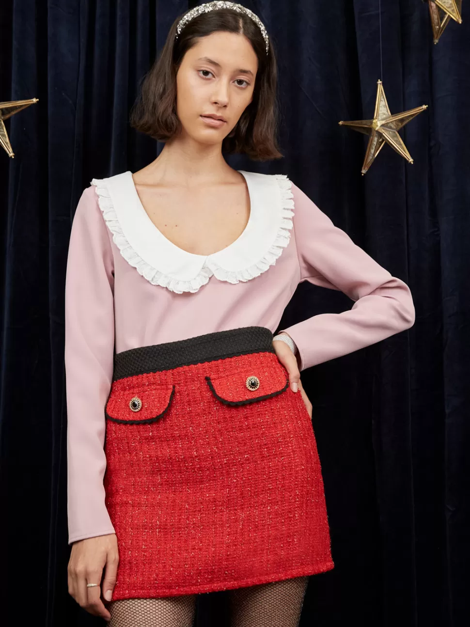 Tops | Sister Jane Aquarius Scoop Neck Top Candy Pink