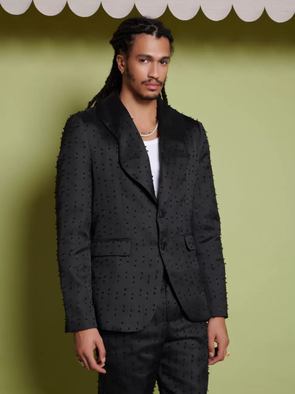 Jackets | Jackets | Sister Jane Bailey Texture Blazer Coal Black