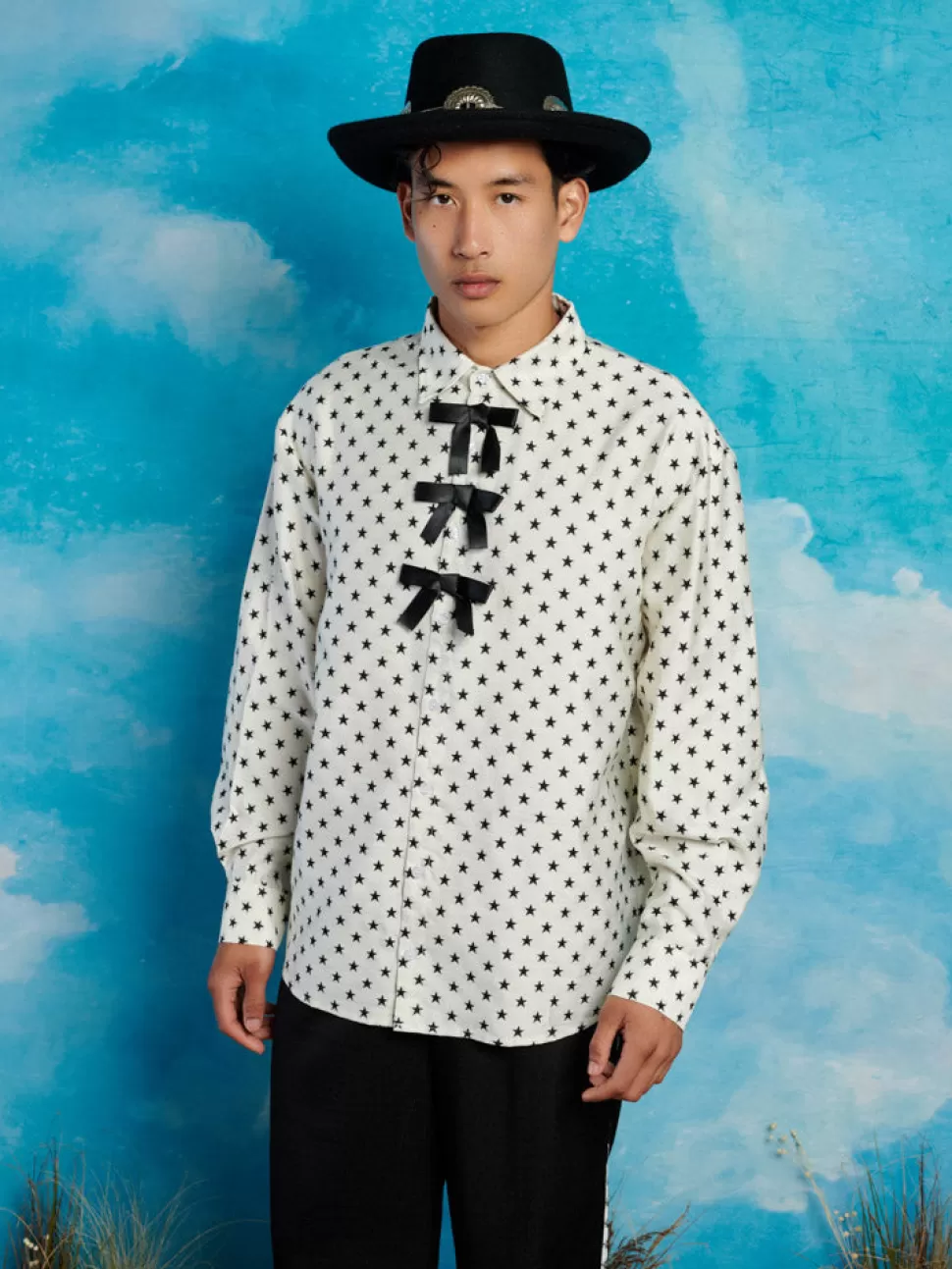 Tops | Shirts | Sister Jane Billy Star Shirt Black & White