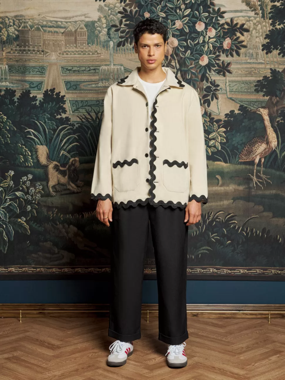 Trousers | Sister Jane Bruno Buckle Trousers Coal Black