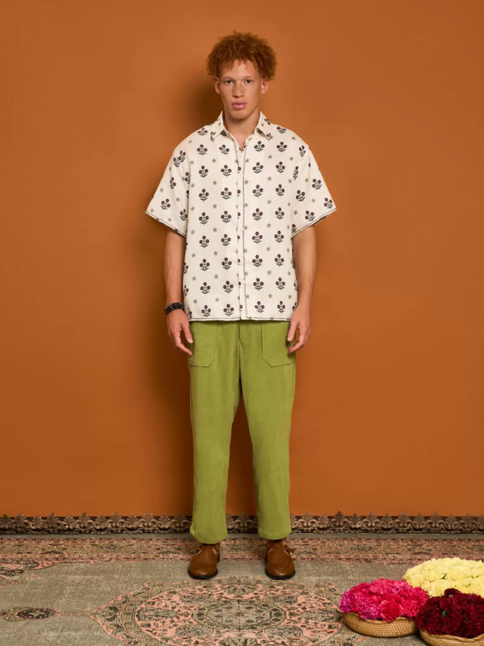 Shirts | Sister Jane Cameron Flower Print Shirt Cream