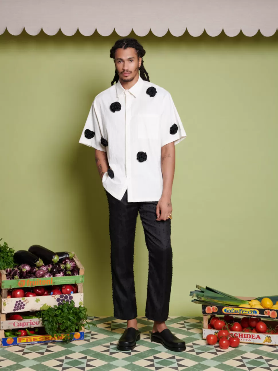 Shirts | Sister Jane Cameron Rose Boxy Shirt Snow White