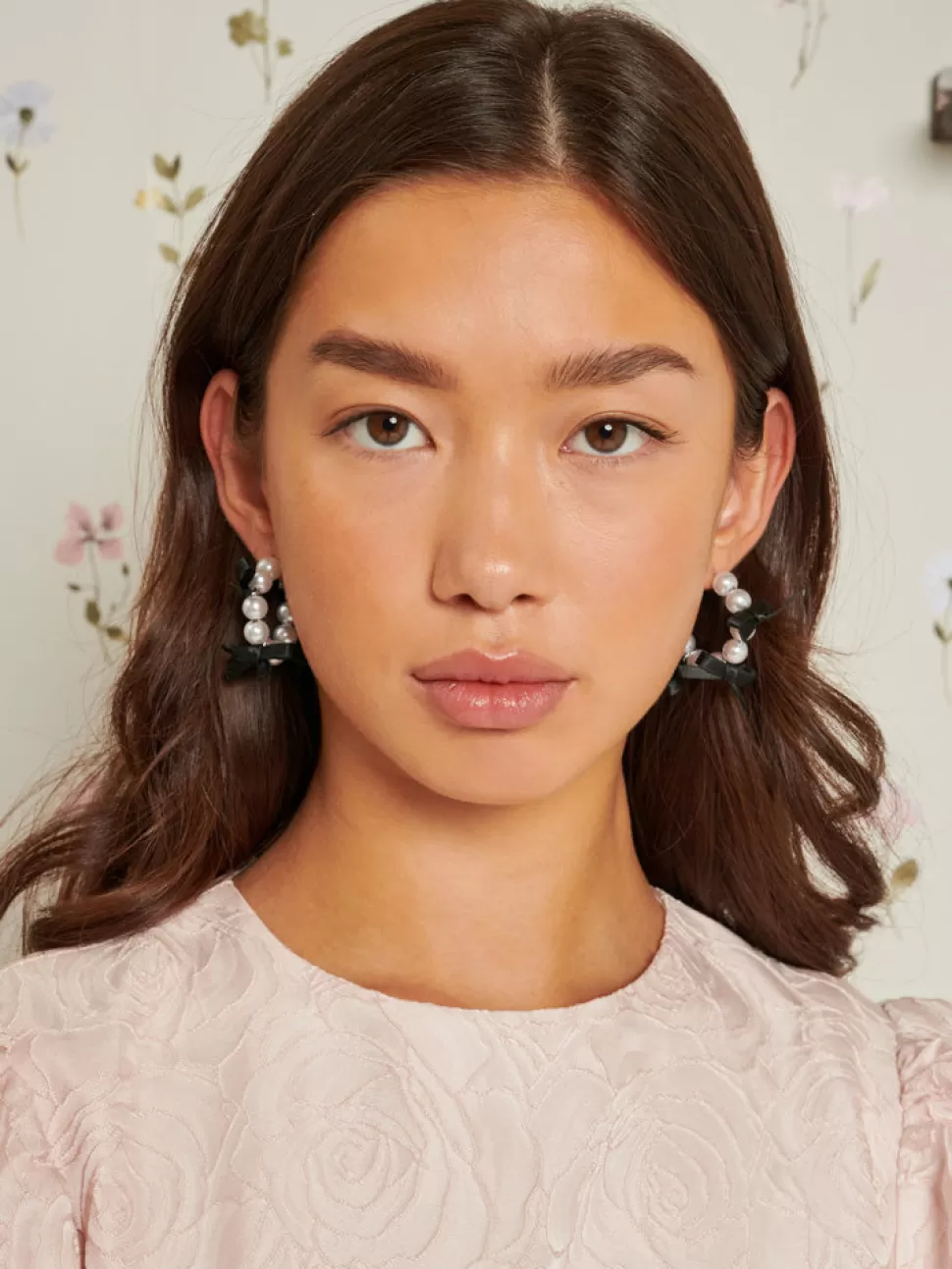 Accessories | Sister Jane Dasha Pearl Bow Earrings Pearl Ivory
