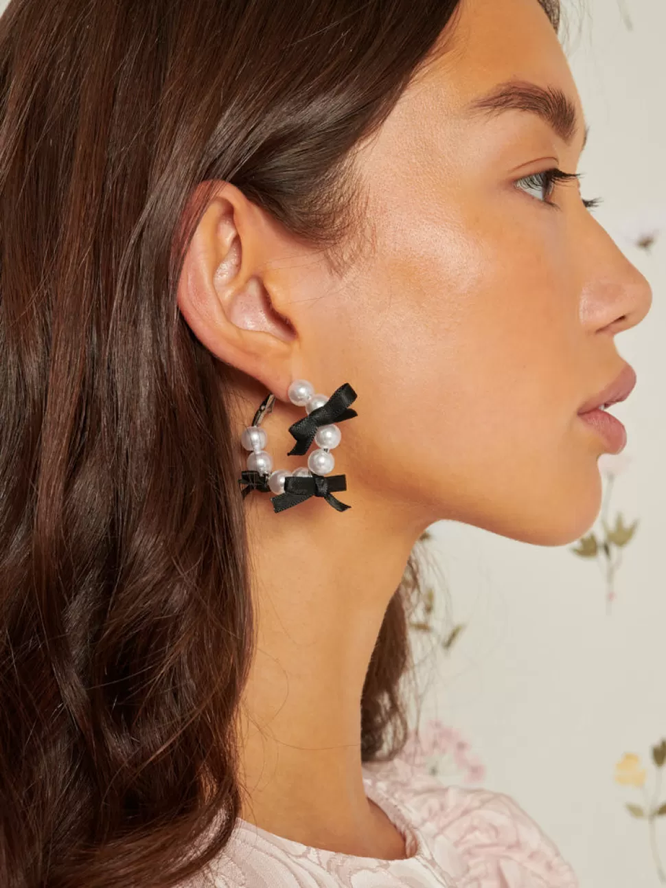 Accessories | Sister Jane Dasha Pearl Bow Earrings Pearl Ivory