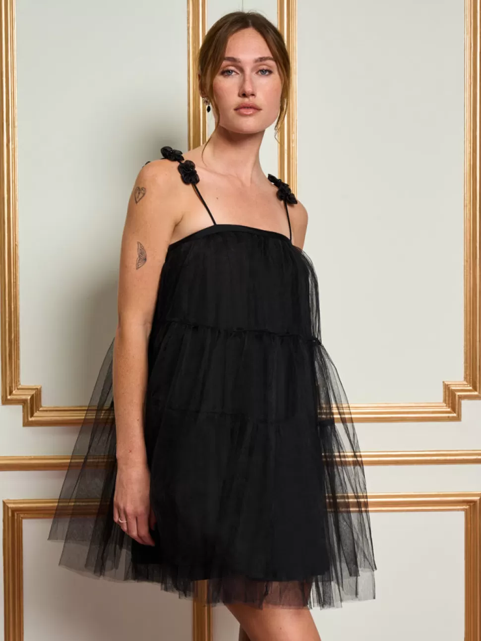 Dresses | Dream | Sister Jane DREAM Aurore Tulle Cami Dress Coal Black