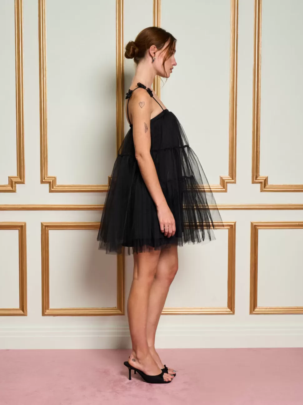 Dresses | Dream | Sister Jane DREAM Aurore Tulle Cami Dress Coal Black