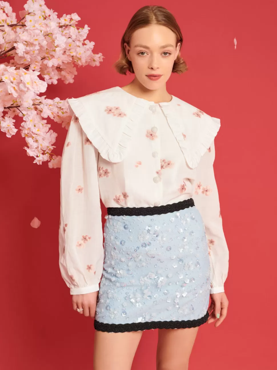 Tops | Dream | Sister Jane DREAM Budding May Blouse Snow White