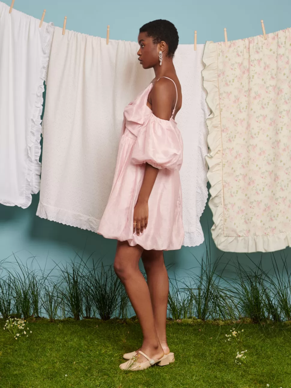 Dresses | Dream | Sister Jane DREAM Cherry Ade Bow Dress Baby Pink