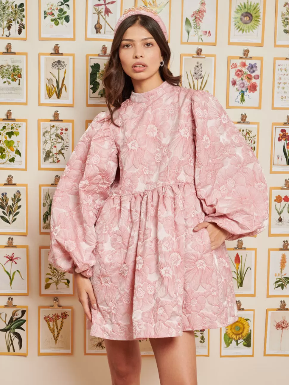 Dresses | Dream | Sister Jane DREAM Collectors Jacquard Mini Dress Old Pink