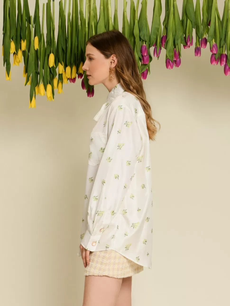 Dream | Sister Jane DREAM Ditsy Pick Shirt Pearled Ivory