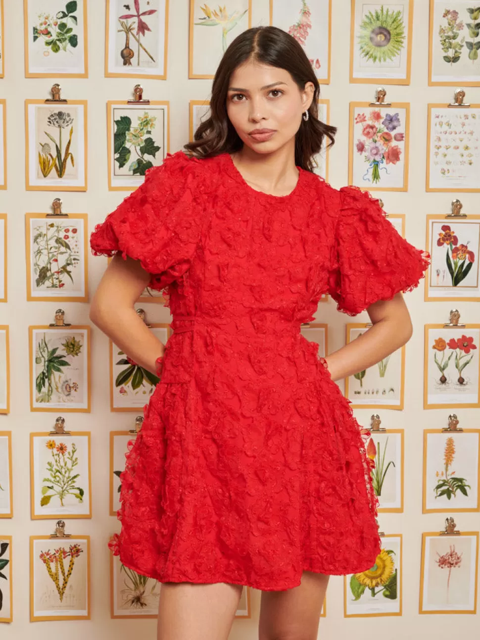 Dresses | Dream | Sister Jane DREAM Doris Floral Mini Dress Poppy Red