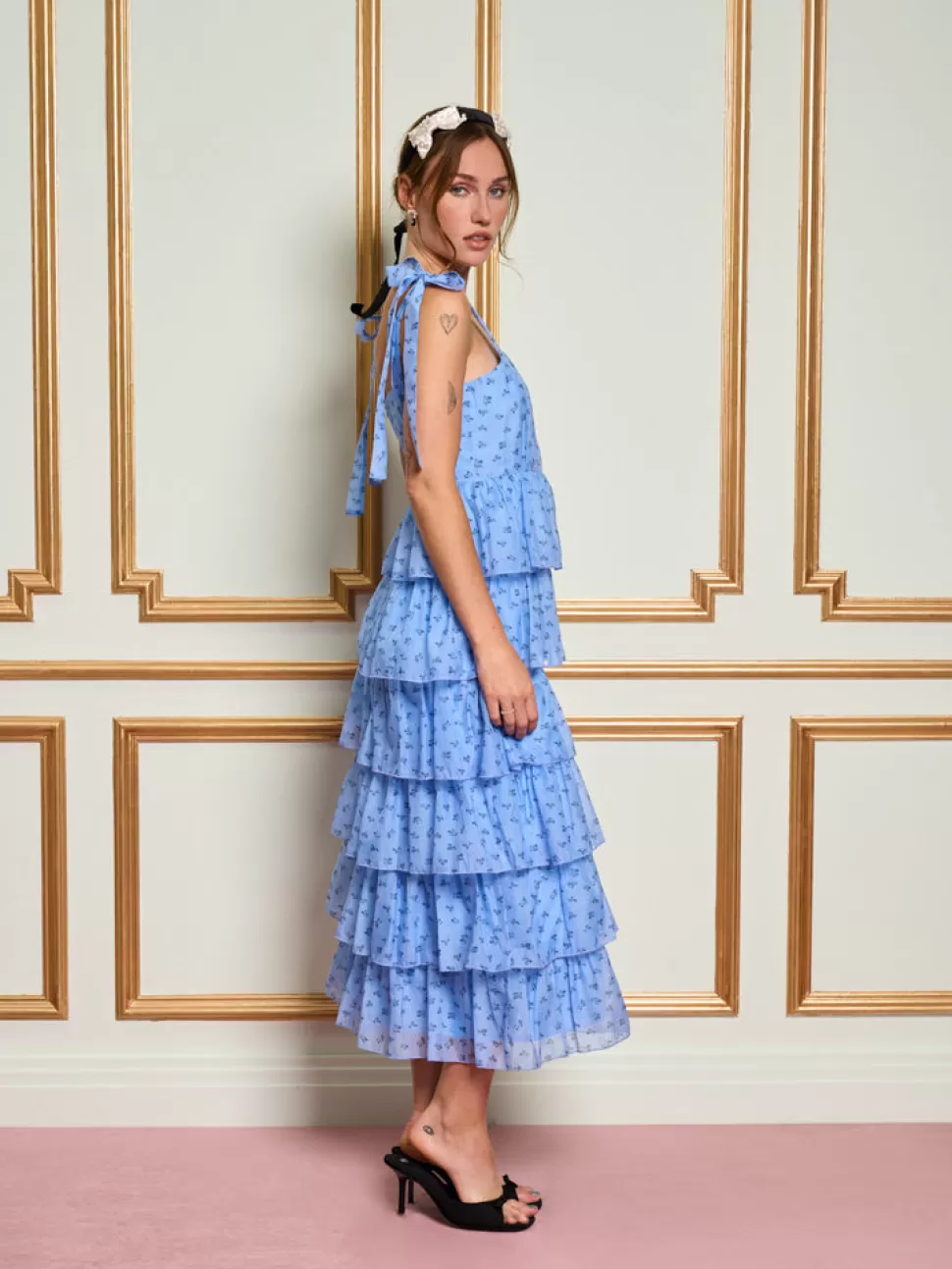 Dresses | Dream | Sister Jane DREAM Esme Tiered Ruffle Dress Cornflower Blue