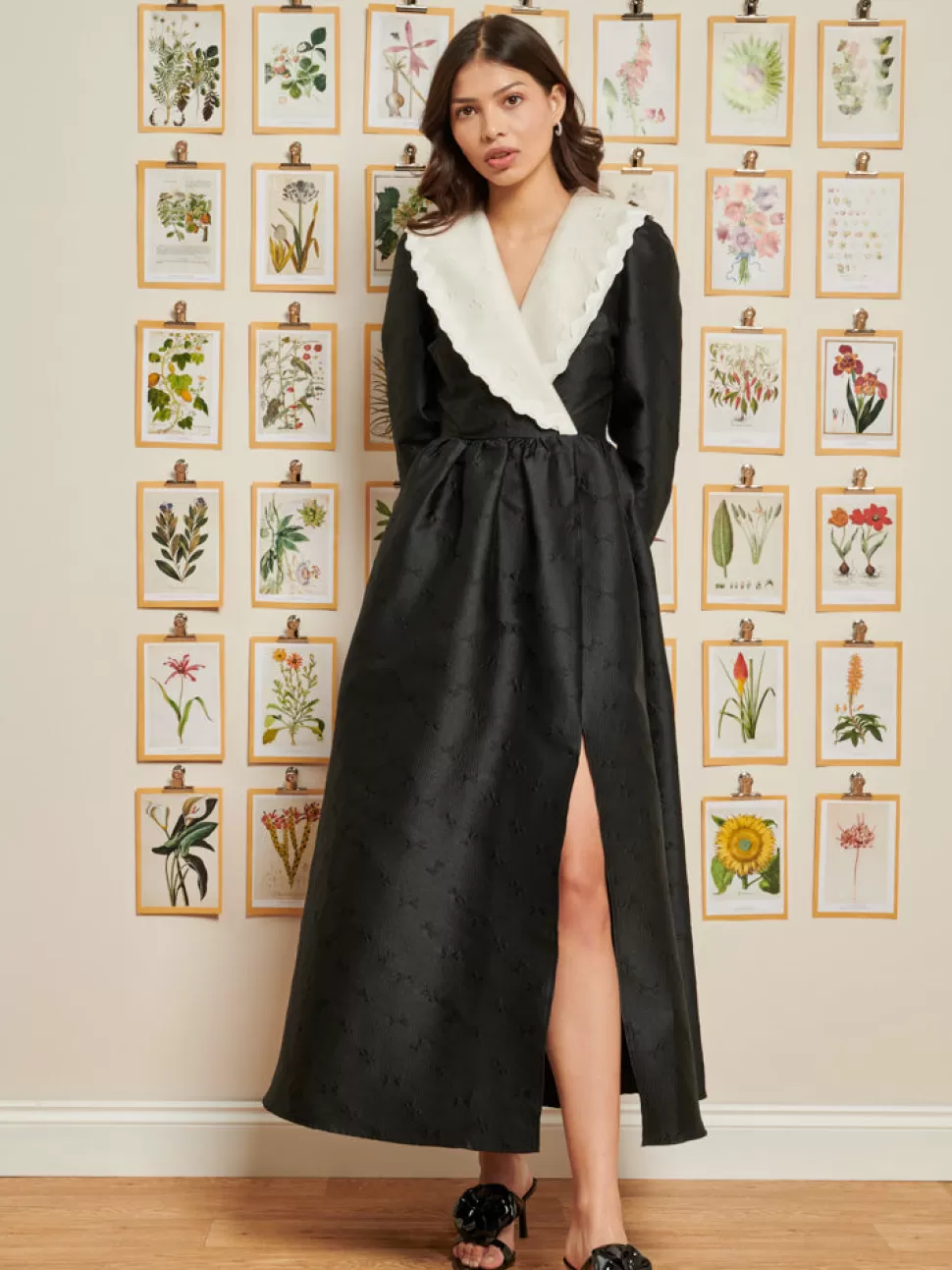 Dresses | Dream | Sister Jane DREAM Hobby Bow Jacquard Dress Coal Black