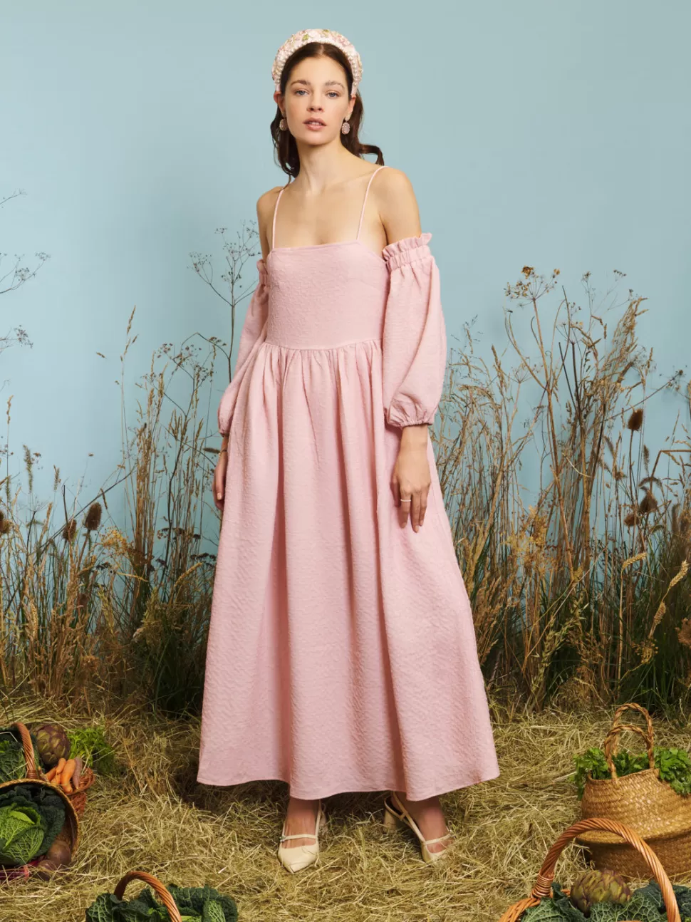 Dresses | Dream | Sister Jane DREAM Homestead Midi Cami Dress Rose Shadow