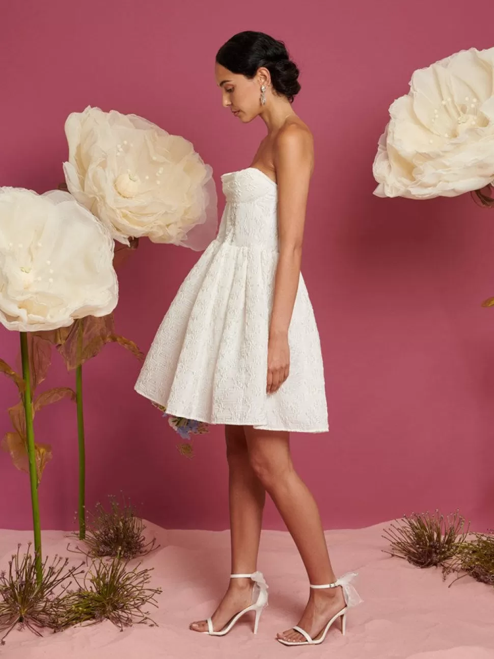 Dresses | Dream | Sister Jane DREAM Maisie Gem Strapless Dress Ivory