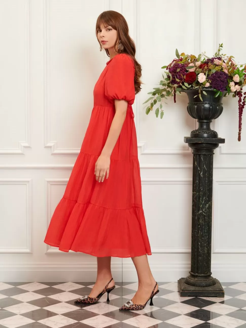 Dresses | Dream | Sister Jane DREAM Scarlet Bead Midi Dress Red