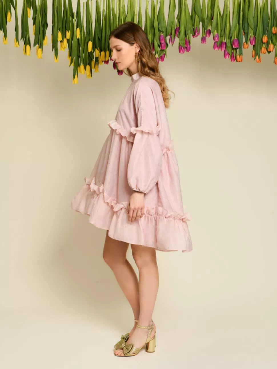 Dresses | Dream | Sister Jane DREAM Scents Organza Tiered Dress Rosewater Pink