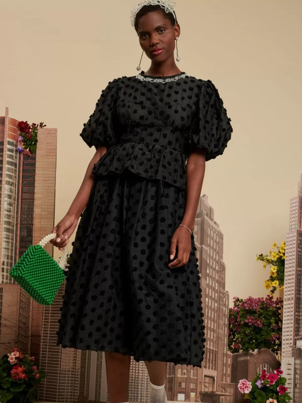 Dresses | Dream | Sister Jane DREAM Skyline Embellished Midi Dress Black