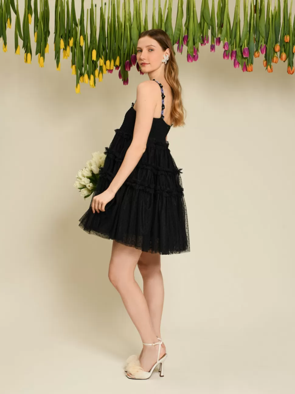 Dresses | Dream | Sister Jane DREAM Sofie Spot Tulle Mini Dress Black
