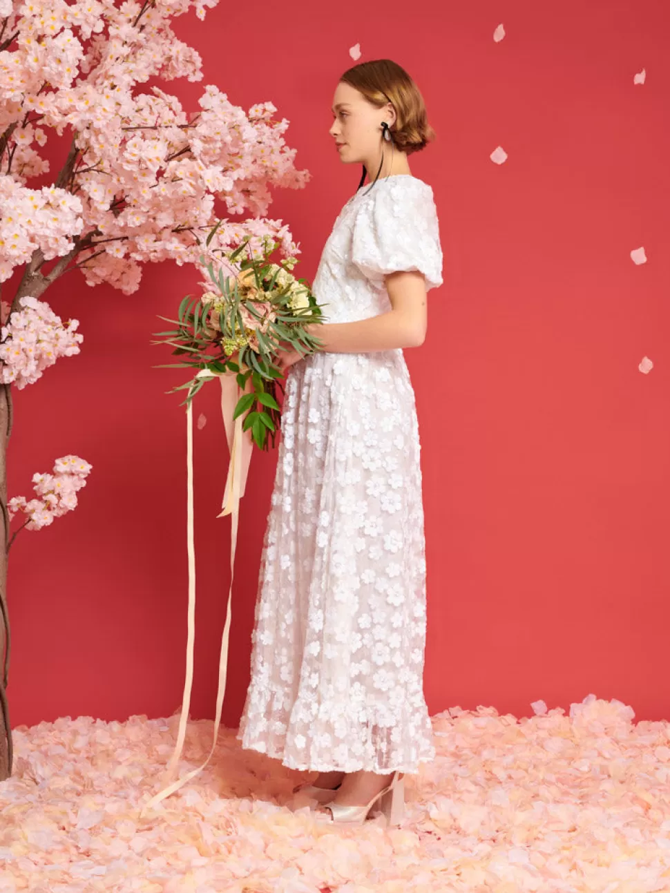 Dresses | Dream | Sister Jane DREAM Swan Sequin Maxi Dress Crystal White
