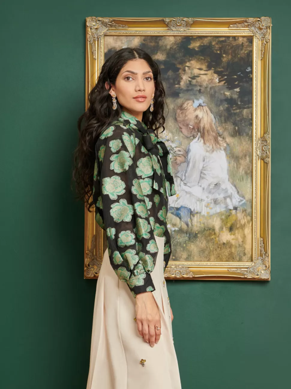 Tops | Dream | Sister Jane DREAM Wallace Floral Bow Blouse