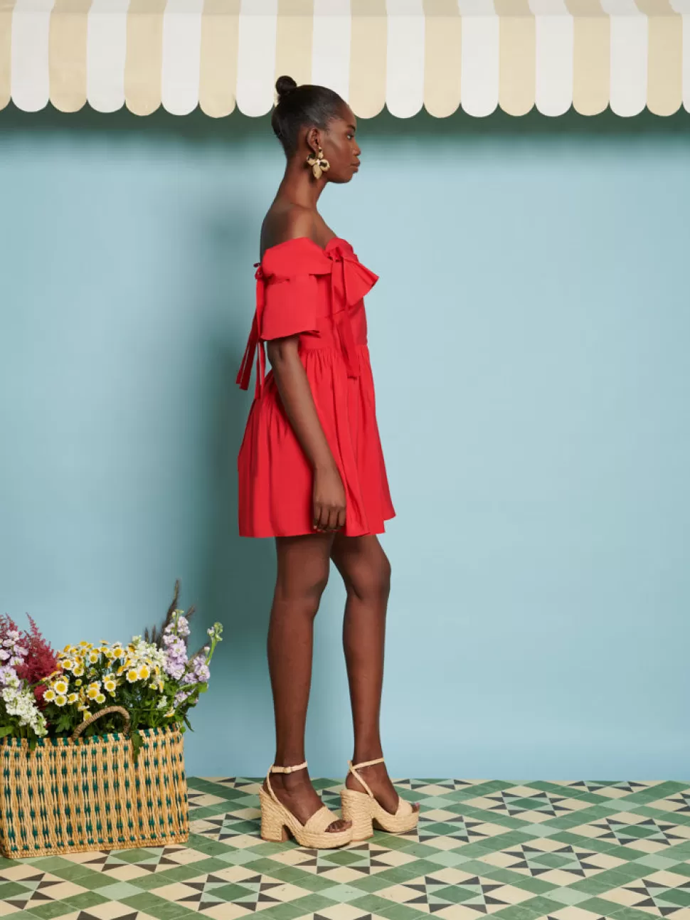 Dresses | Dream | Sister Jane DREAM Watermelon Bow Mini Dress Ruby Red
