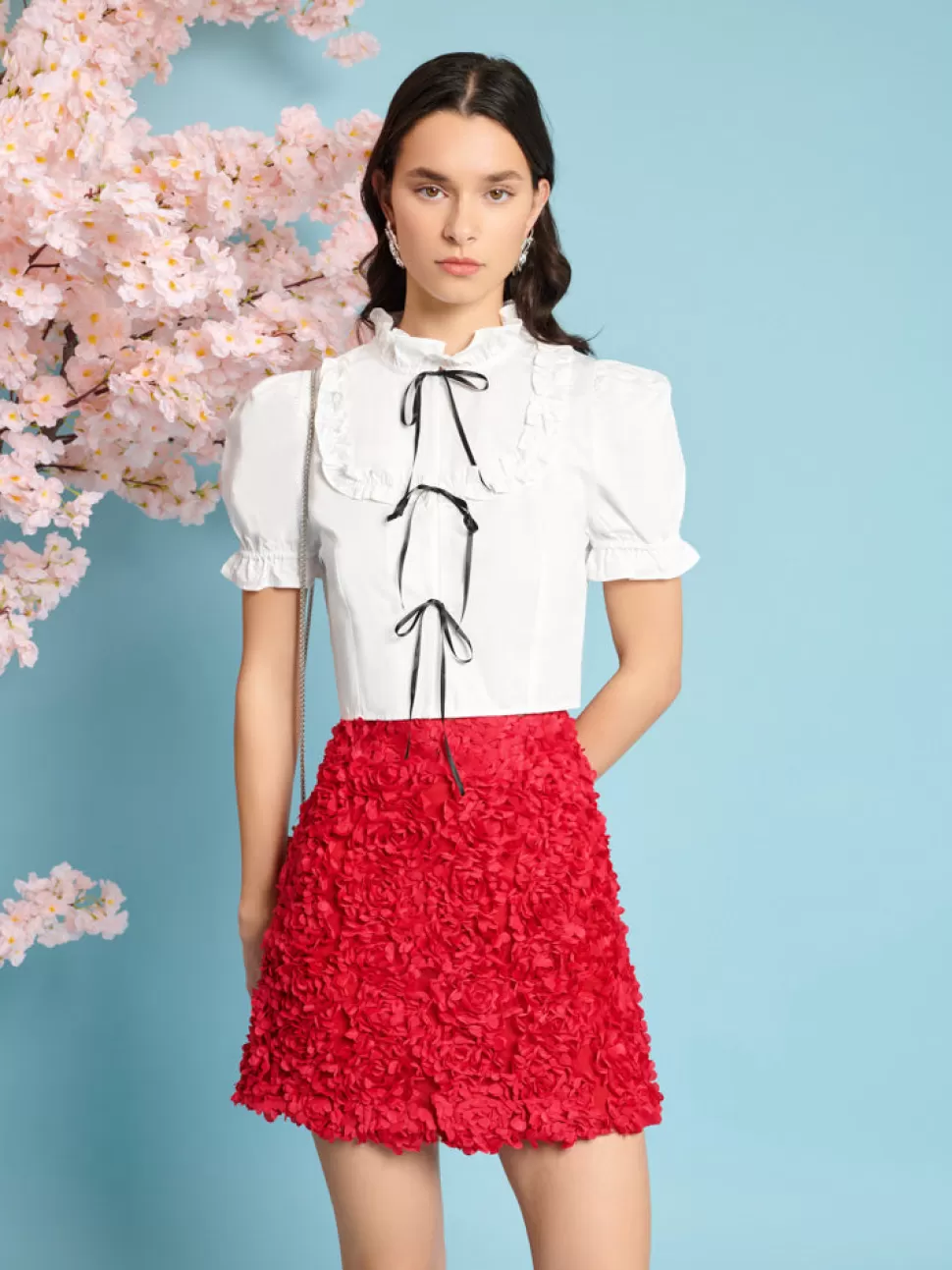 Tops | Sister Jane Enchanted Tie Top True White