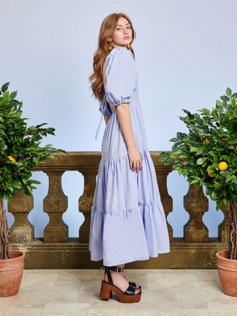 Dresses | Sister Jane Fondness Ruffle Midi Dress Serenity
