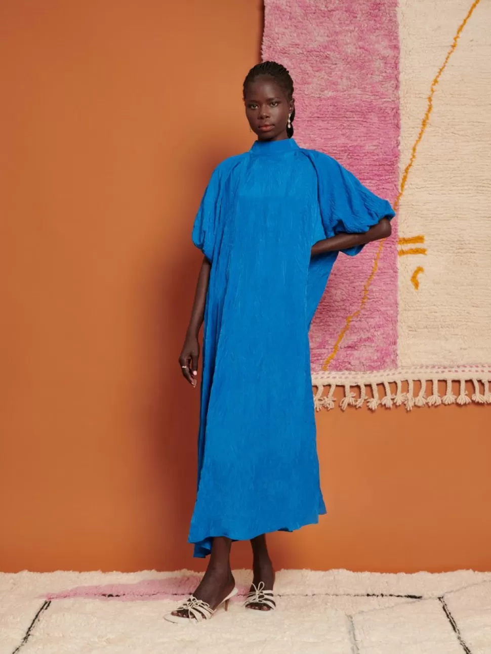 Dresses | Ghospell | Sister Jane Ghospell Aleah Oversized Maxi Dress Cobalt Blue