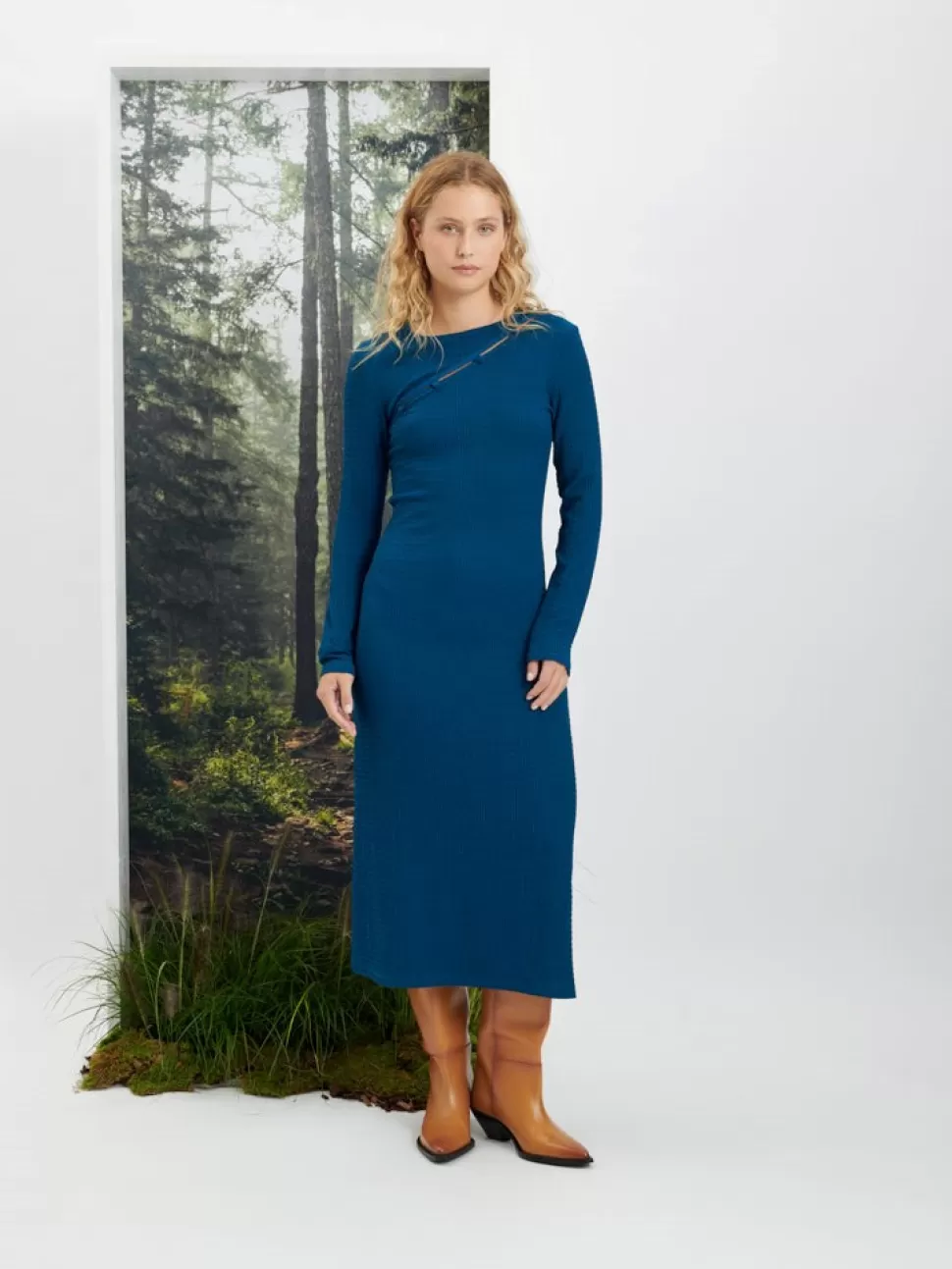 Dresses | Ghospell | Sister Jane Ghospell Amy Button Up Midi Dress Classic Blue