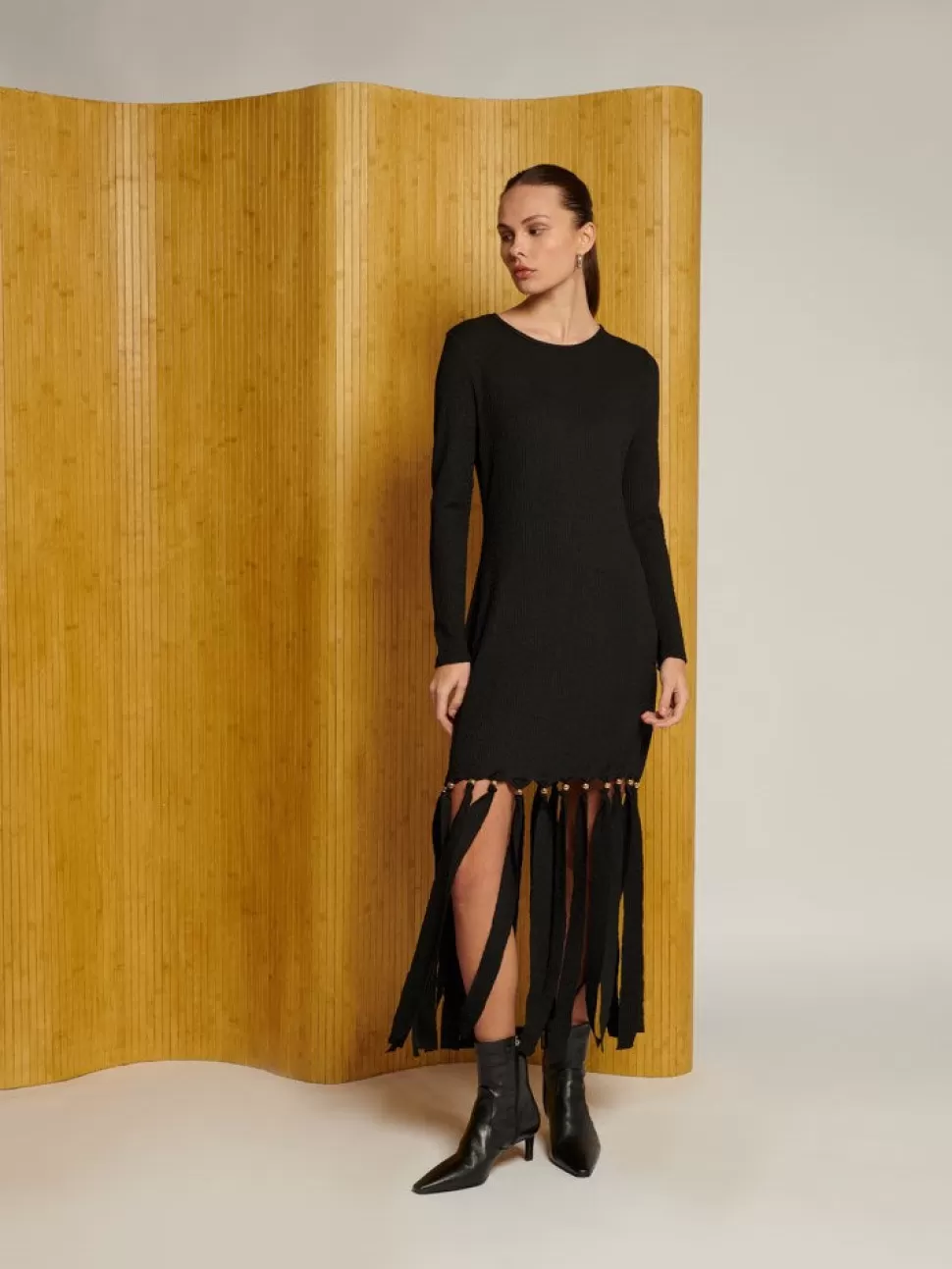 Dresses | Ghospell | Sister Jane Ghospell Blake Bead Mini Dress Coal Black