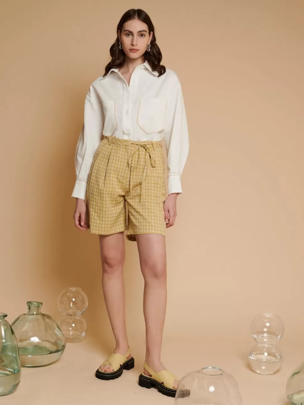 Tops | Ghospell | Sister Jane Ghospell Cove Piping Shirt Ivory