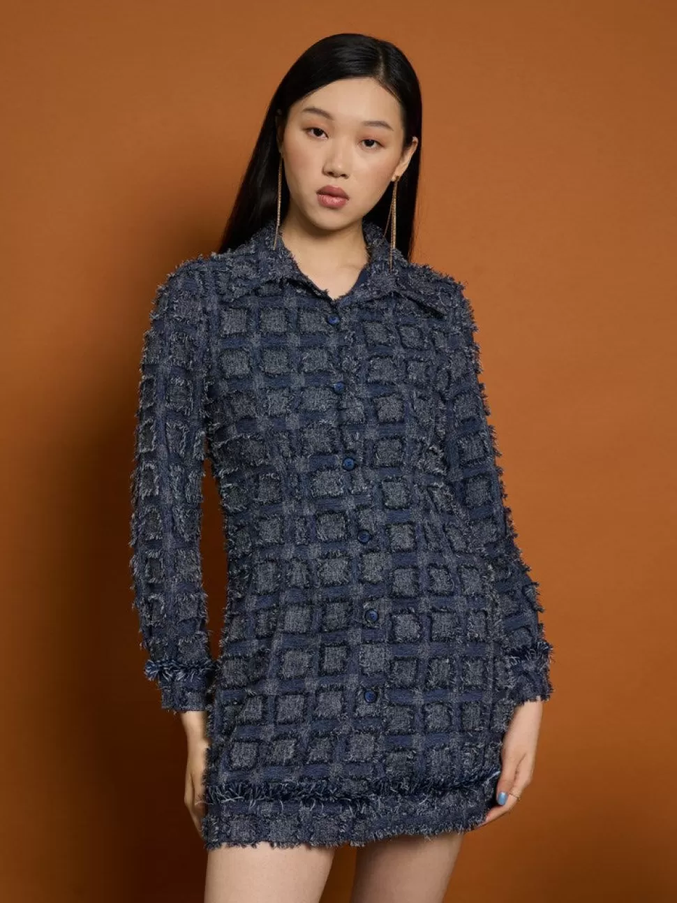 Dresses | Ghospell | Sister Jane Ghospell Esther Fray Mini Dress Aegean Blue