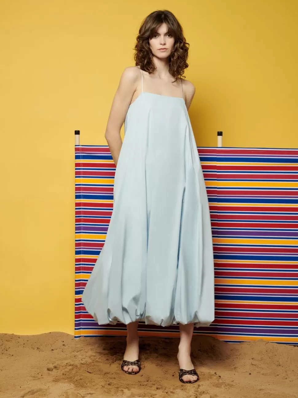 Ghospell | Dresses | Sister Jane Ghospell  Harper Bubble Midi Dress Teapot Blue