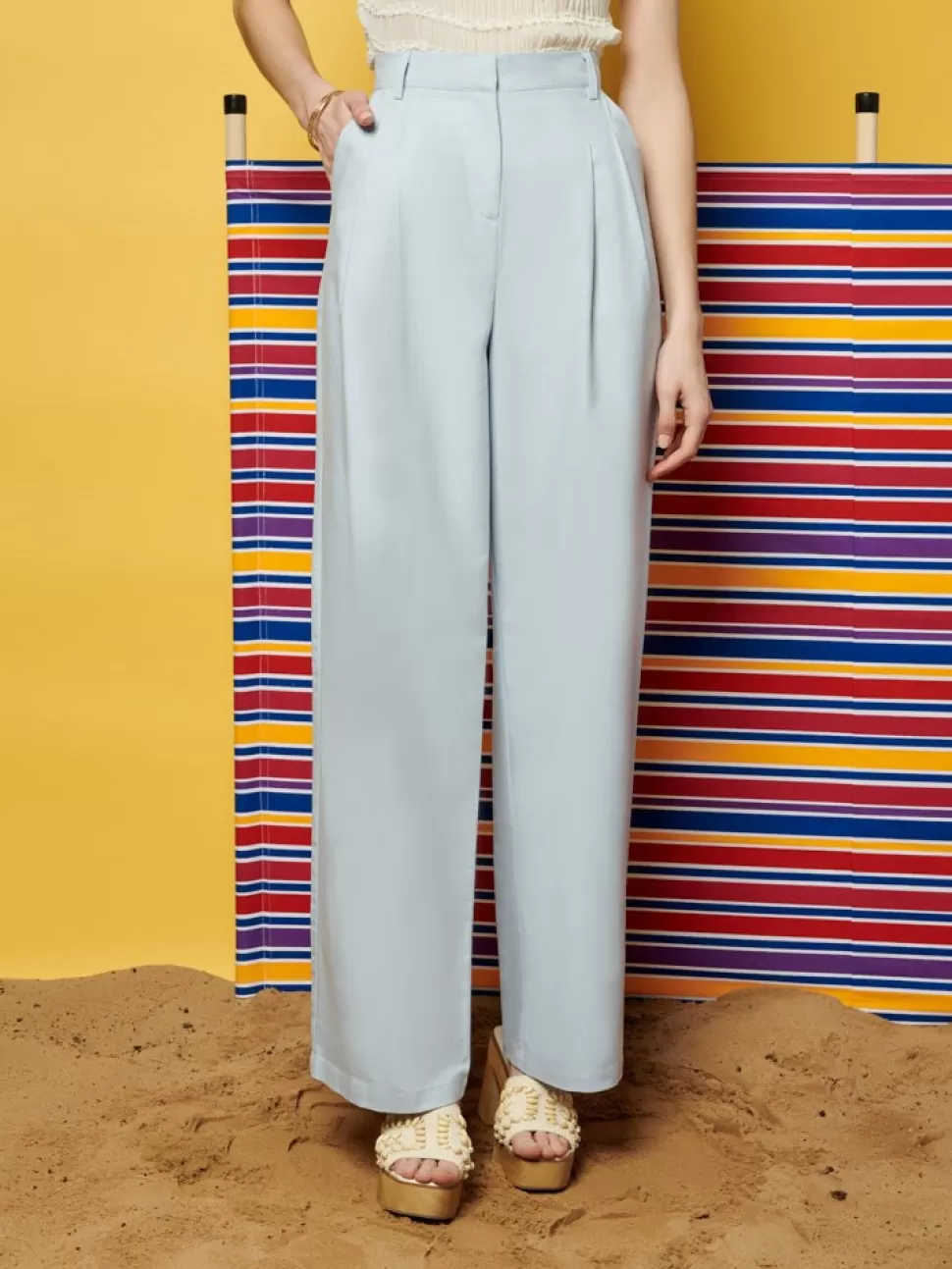 Bottoms | Ghospell | Sister Jane Ghospell  Helen Trousers Bit Of Blue