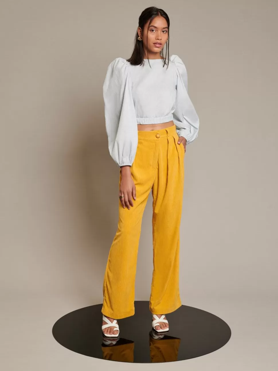 Tops | Ghospell | Sister Jane Ghospell Indigo Open Back Top Light Blue