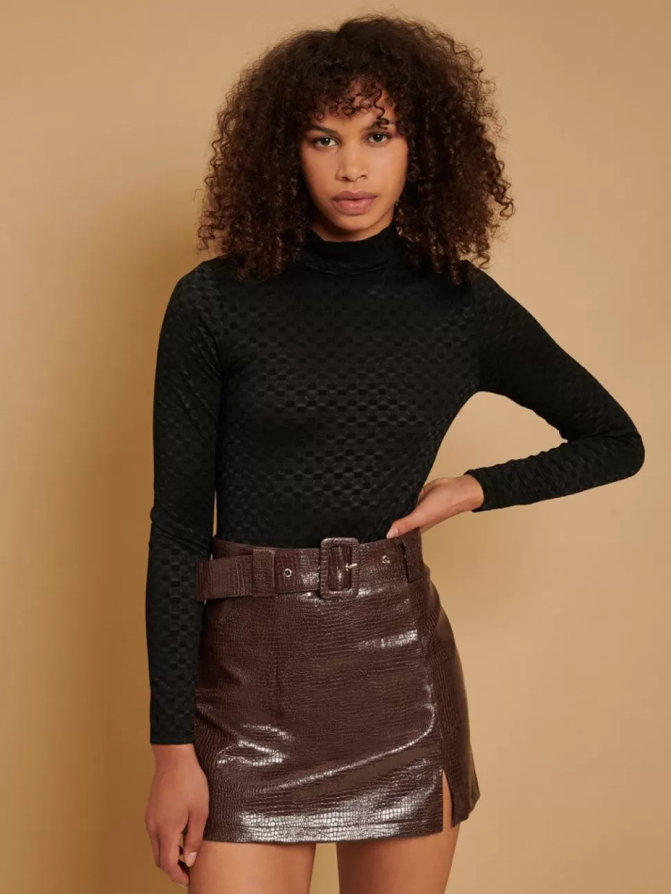 Tops | Ghospell | Sister Jane Ghospell Ingrid Long Sleeve Top Black