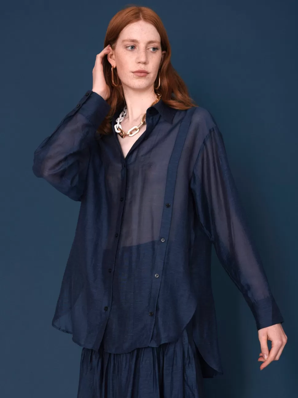 Tops | Ghospell | Sister Jane Ghospell Jewel Bay Multi Placket Shirt Monument