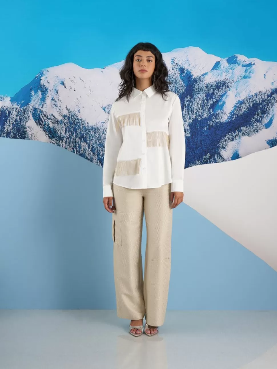 Tops | Ghospell | Sister Jane Ghospell  Jordyn Oversized Shirt White