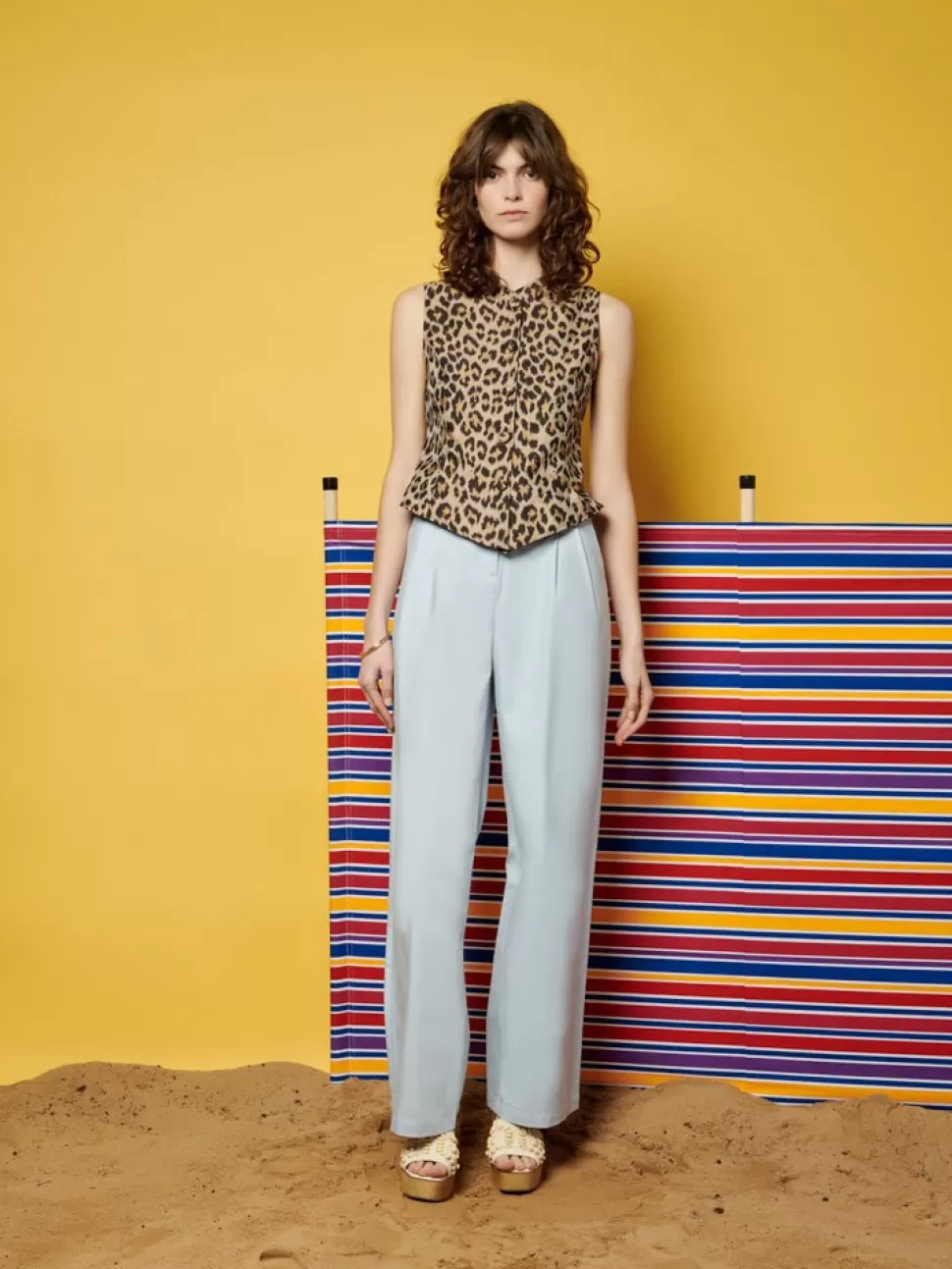 Tops | Ghospell | Sister Jane Ghospell  Patty Leopard Top Brown Leopard
