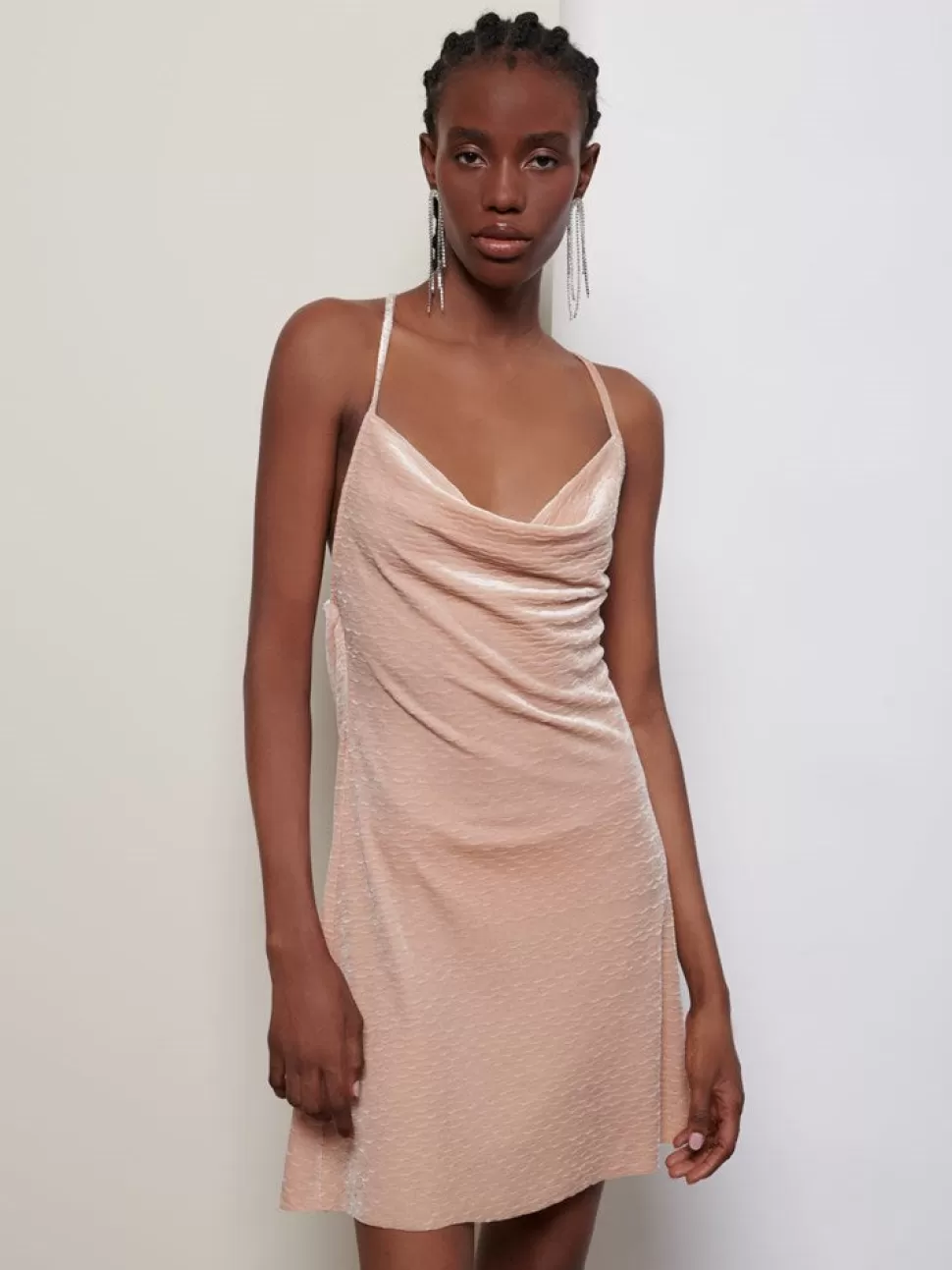 Dresses | Ghospell | Sister Jane Ghospell Rhea Velvet Cami Dress Gold Earth