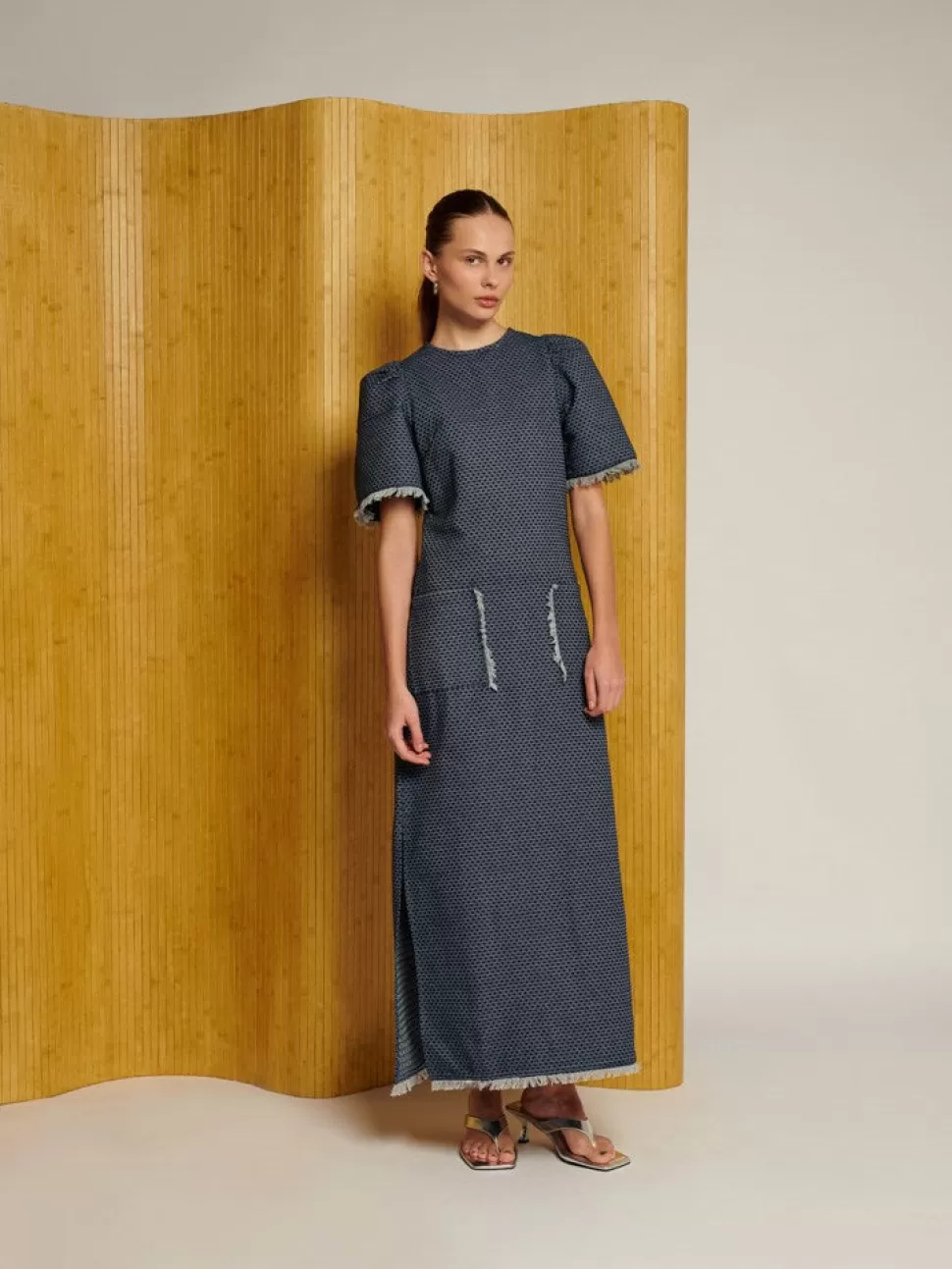 Dresses | Ghospell | Sister Jane Ghospell Spencer Denim Midi Dress Mazarine Blue