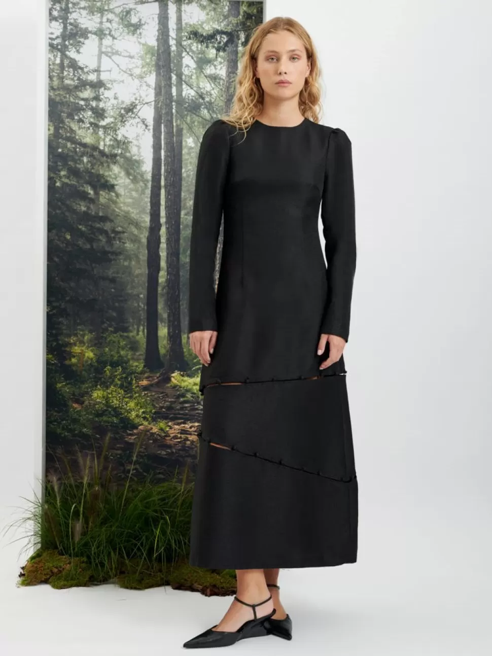 Dresses | Ghospell | Sister Jane Ghospell Tabitha Button Up Midi Dress Coal Black
