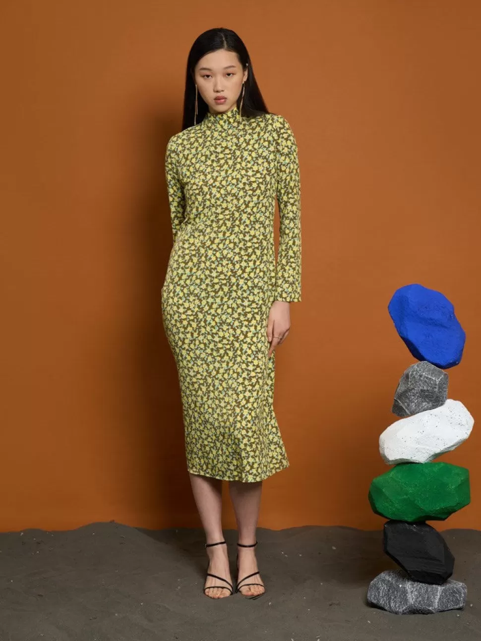 Dresses | Ghospell | Sister Jane Ghospell Taryn Floral Midi Dress Green Floral