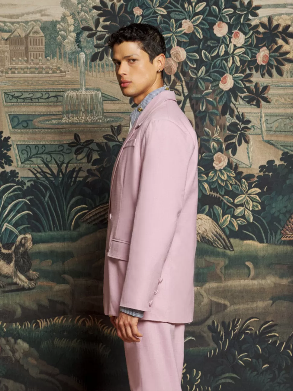 Jackets | Jackets | Sister Jane Harlow Woven Blazer Dusty Pink