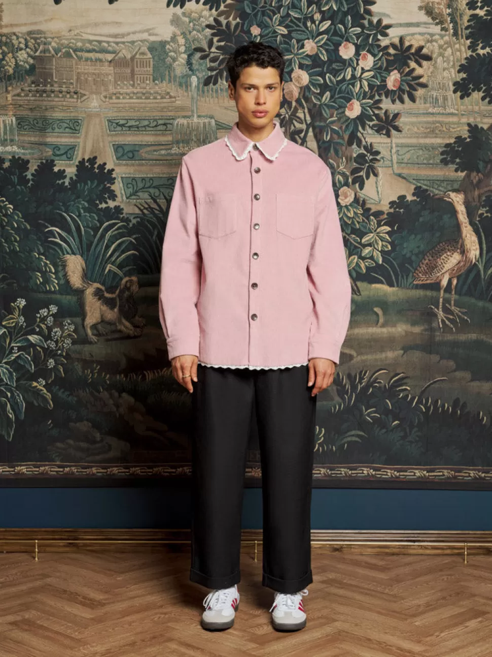 Tops | Shirts | Sister Jane Hector Cord Over Shirt Dusty Pink