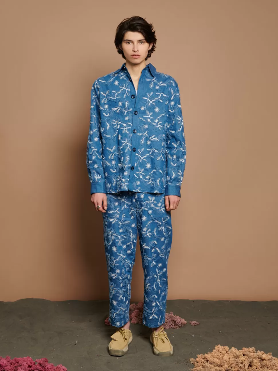 Tops | Shirts | Sister Jane Honeycomb Denim Over Shirt Indigo Blue