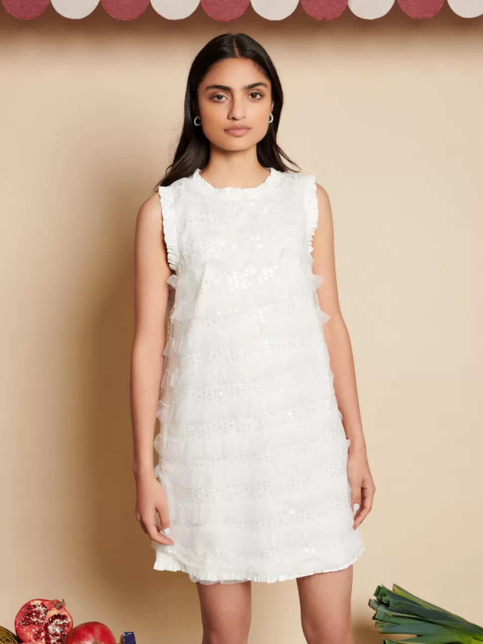 Dresses | Sister Jane Honeycomb Sequin Mini Dress Snow White