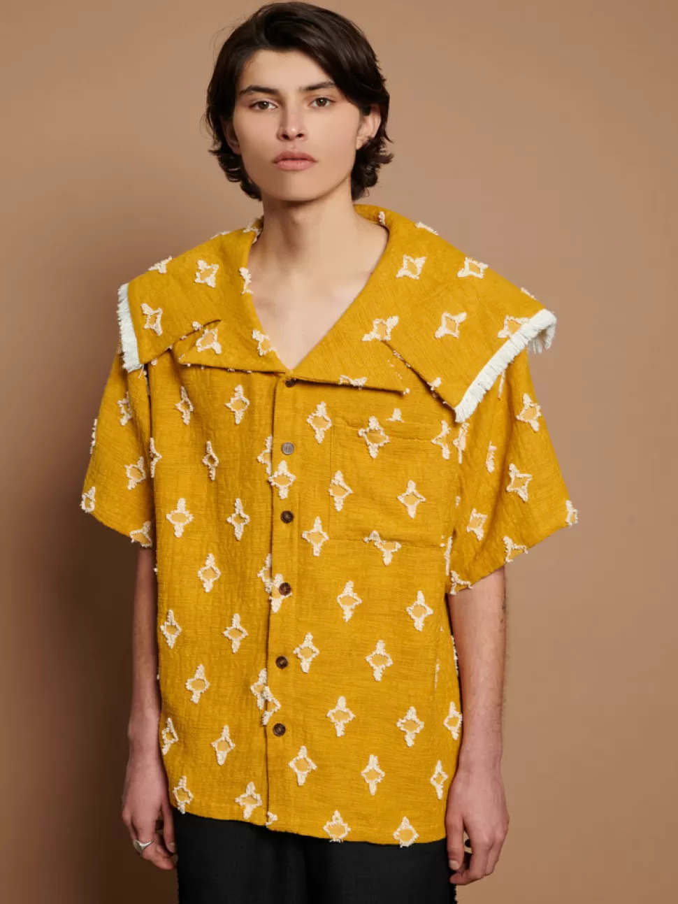 Shirts | Sister Jane Jack Fray Shirt Mustard Yellow