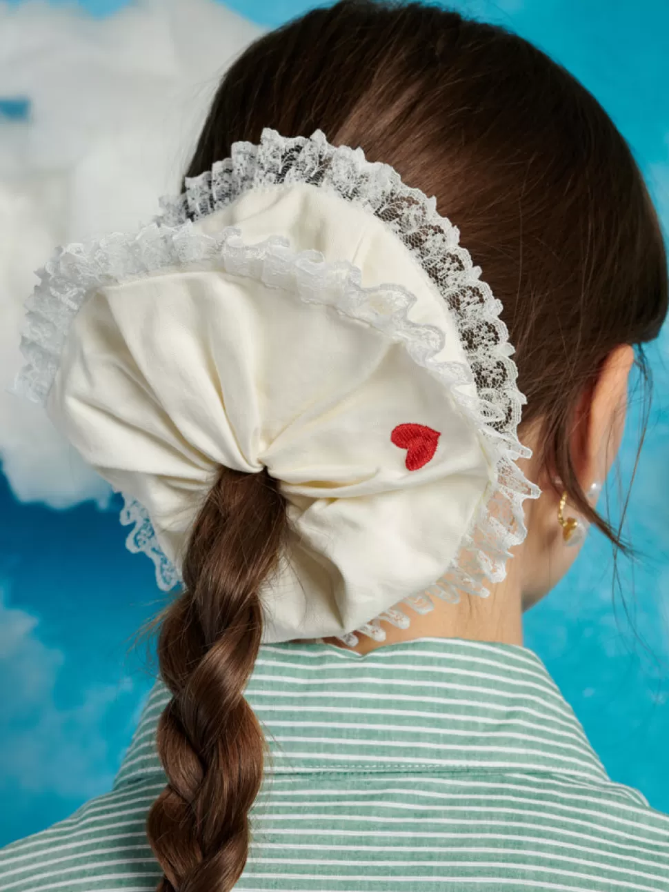 Accessories | Sister Jane Lucky Scrunchie Vintage Cream